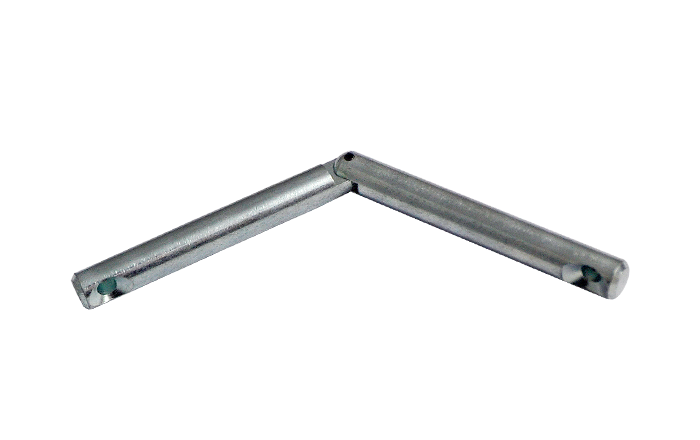 XS Gehrungsdübel / Mittelwanddübel, 152 x 68,5 mm, 10 mm Durchmesser, Stahl verzinkt