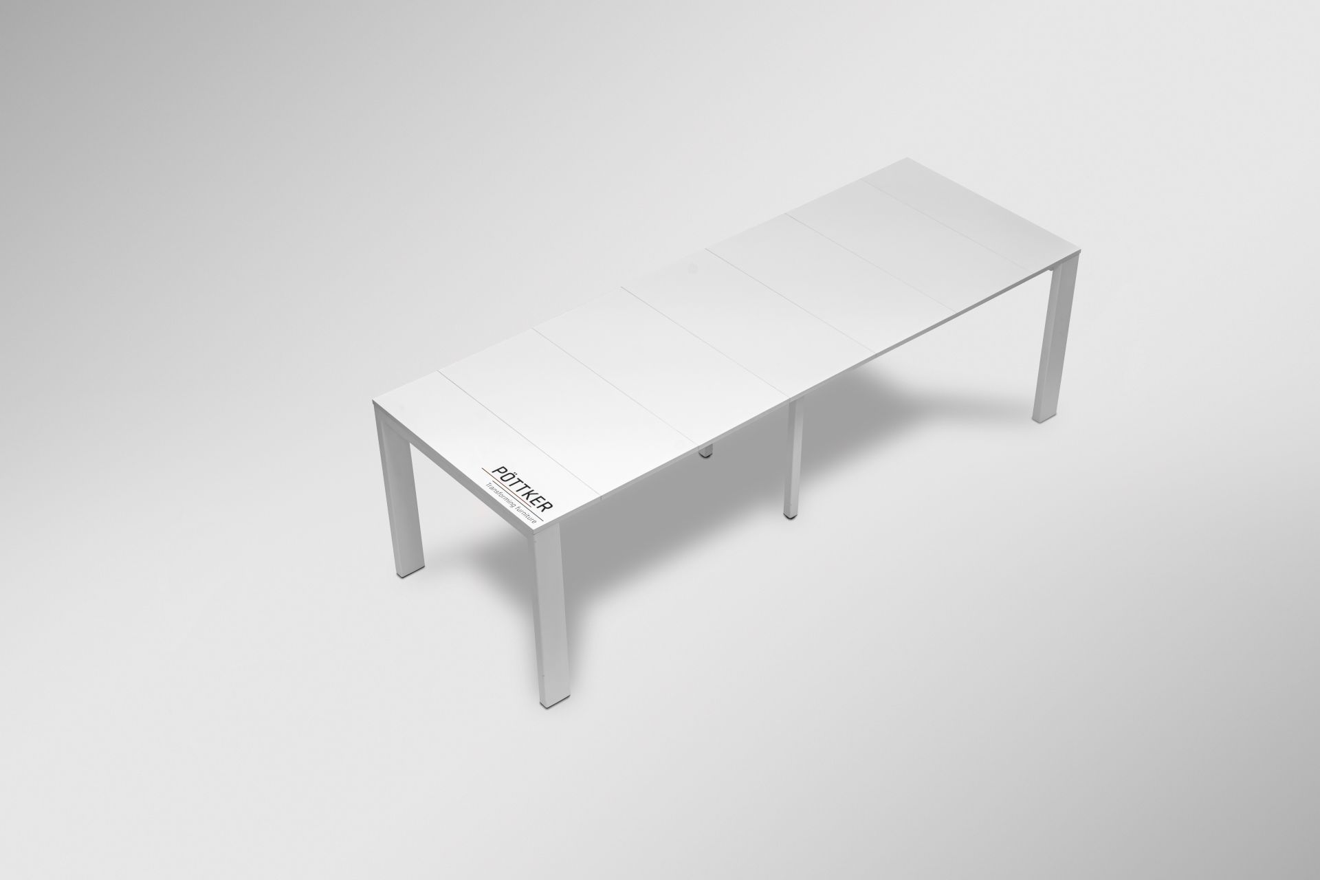 ALU CLASSIC GLIDE 55 Flexible Tischlängen Teleskopfunktion bis 2,5 m