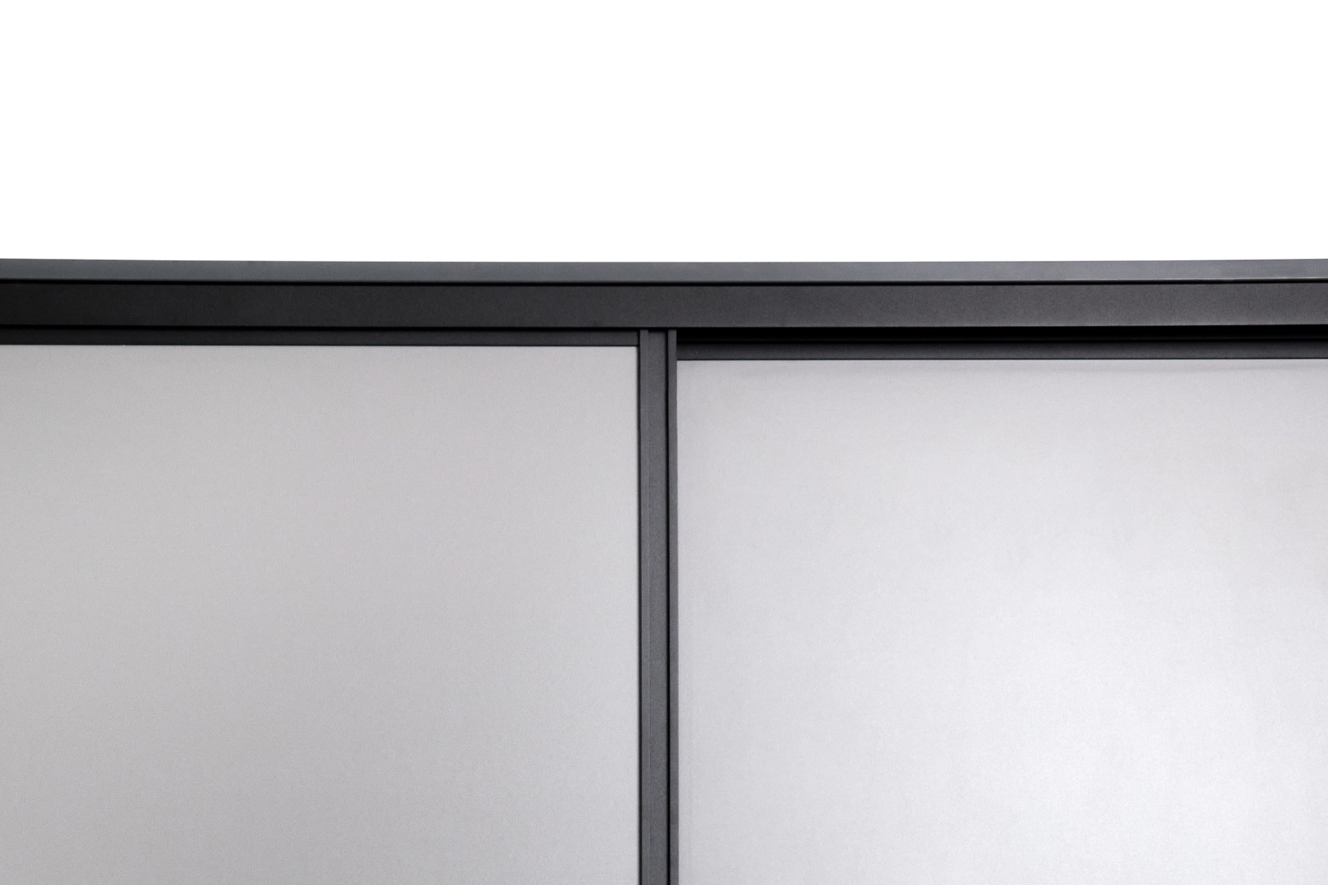 BS-Komfort mit Rahmentyp A Schiebetür-Bausatz | Schiebetür-Bausatz mit umlaufendem Alurahmen