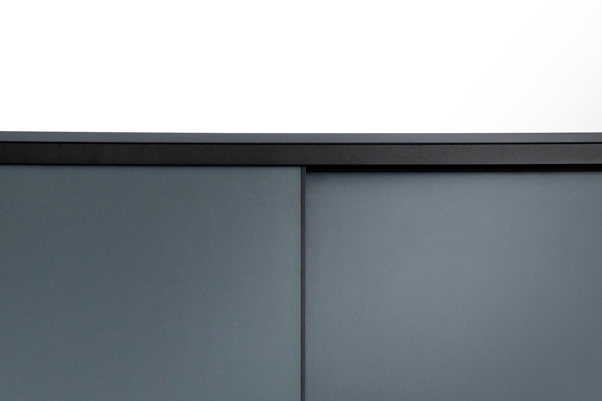 BS-Komplett U | Rahmenloser Schiebetür-Bausatz für Schrank-/Nischentüren inkl. Türfüllung